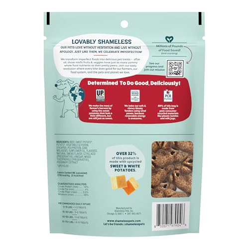 Texture tendre des friandises Shameless Pets pour chien