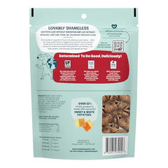 Texture tendre des friandises Shameless Pets pour chien