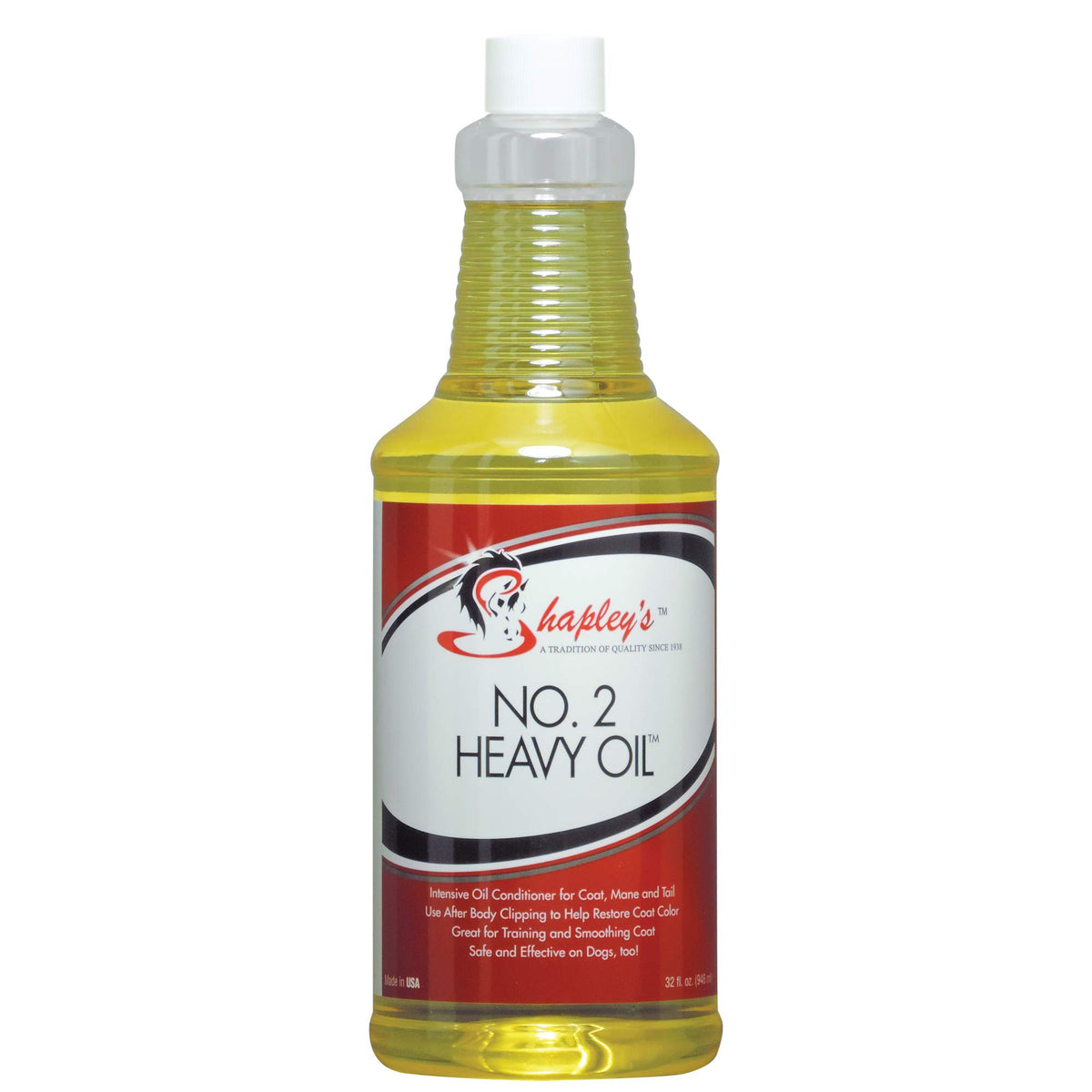 Shapley's No.2 Huile Lourde — bouteille prête à l’emploi pour nourrir et faire briller le poil