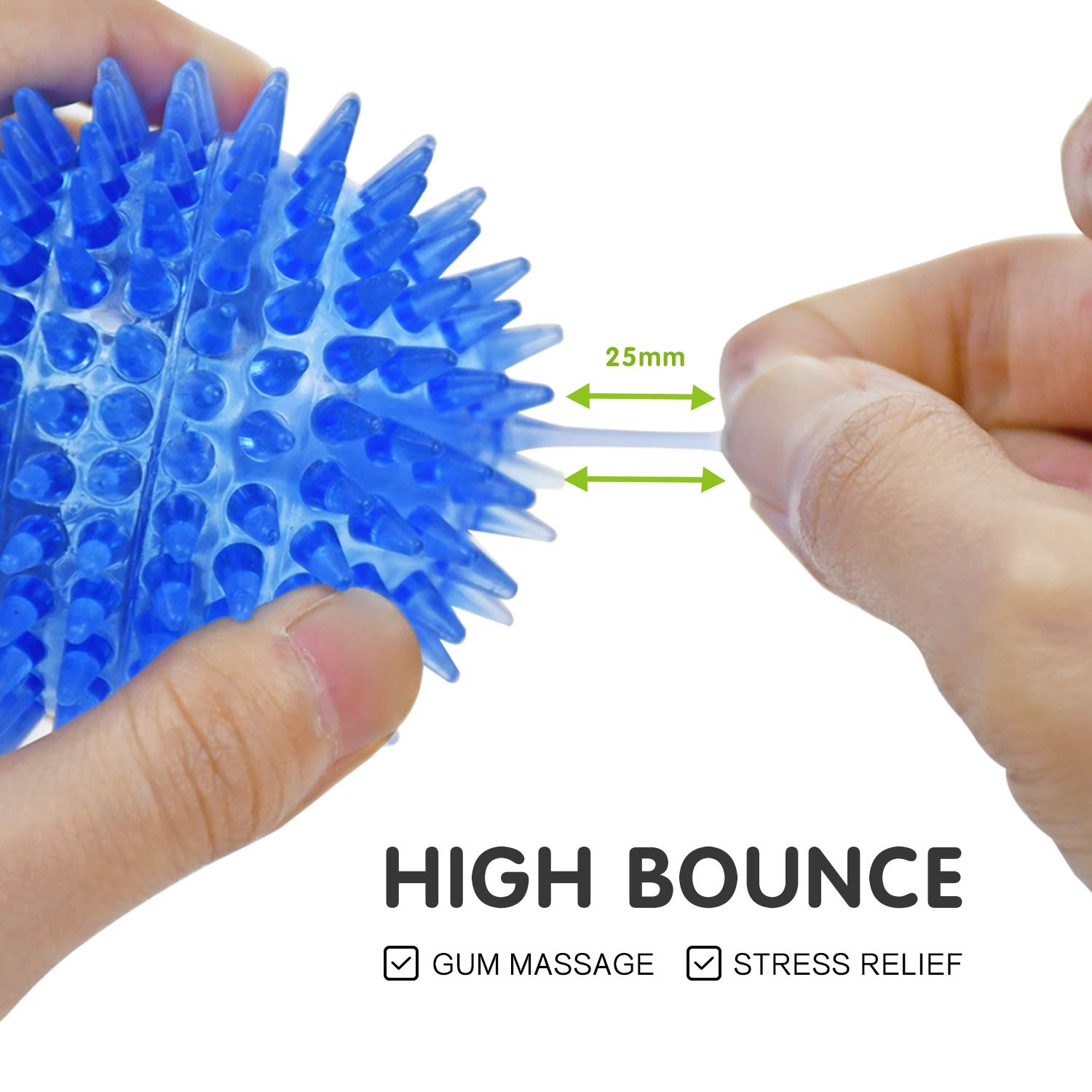 SHARLOVY boules avec sifflet interne pour attirer l attention du chien.