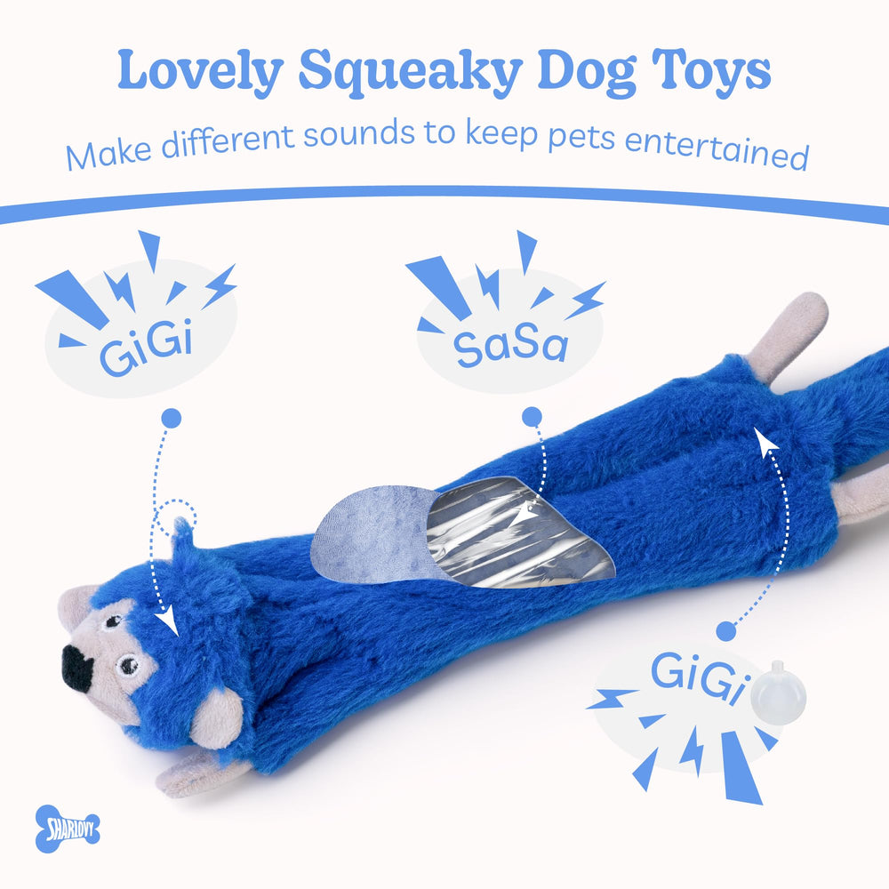 SHARLOVY – animaux interactifs pour jeux de poursuite et câlins.