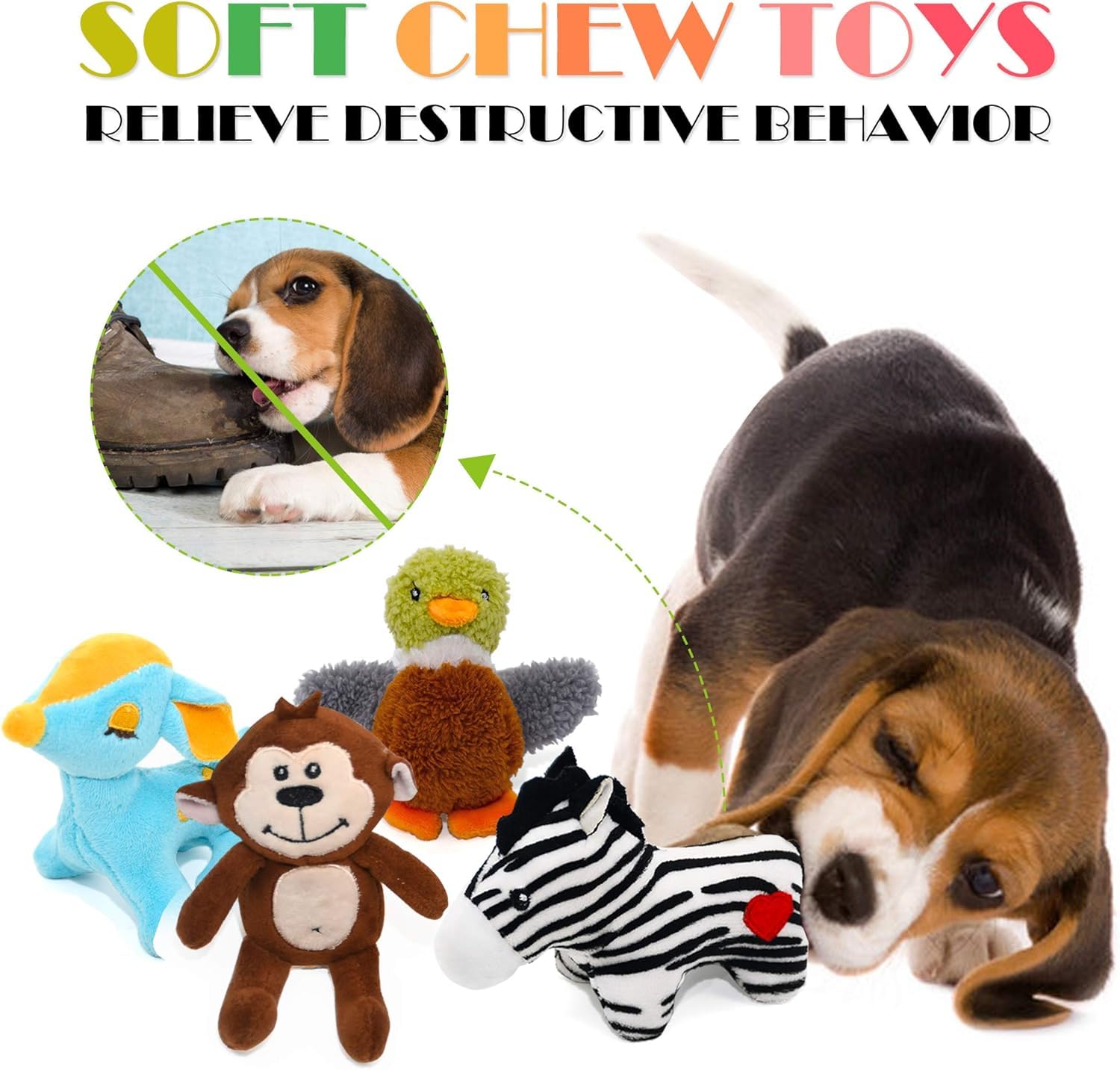 Jouet SHARLOVY Crocodile avec sifflet, durable et sûr pour petites morsures