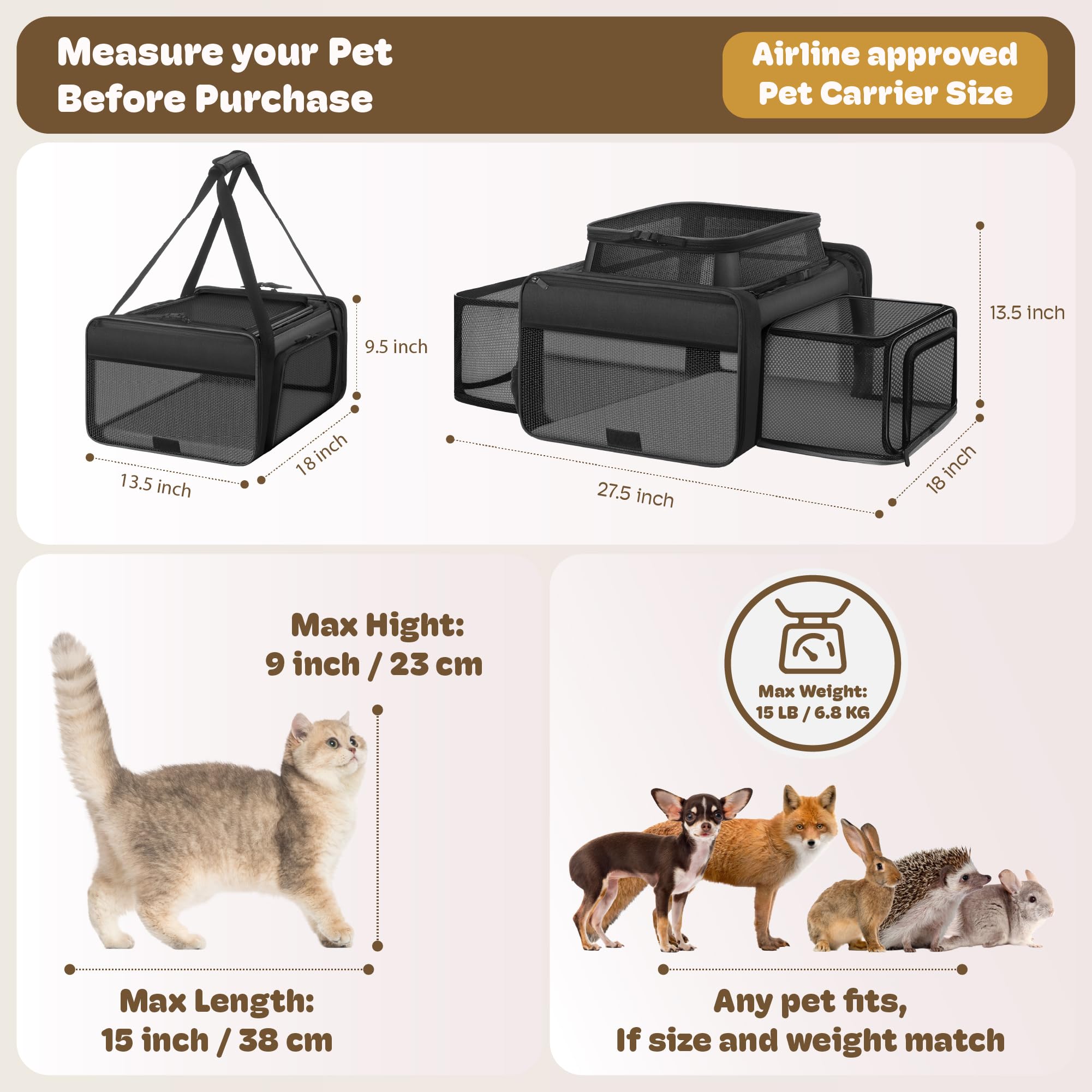 SHARLOVY rideaux interieurs anti-bruit pour calmer l’animal.