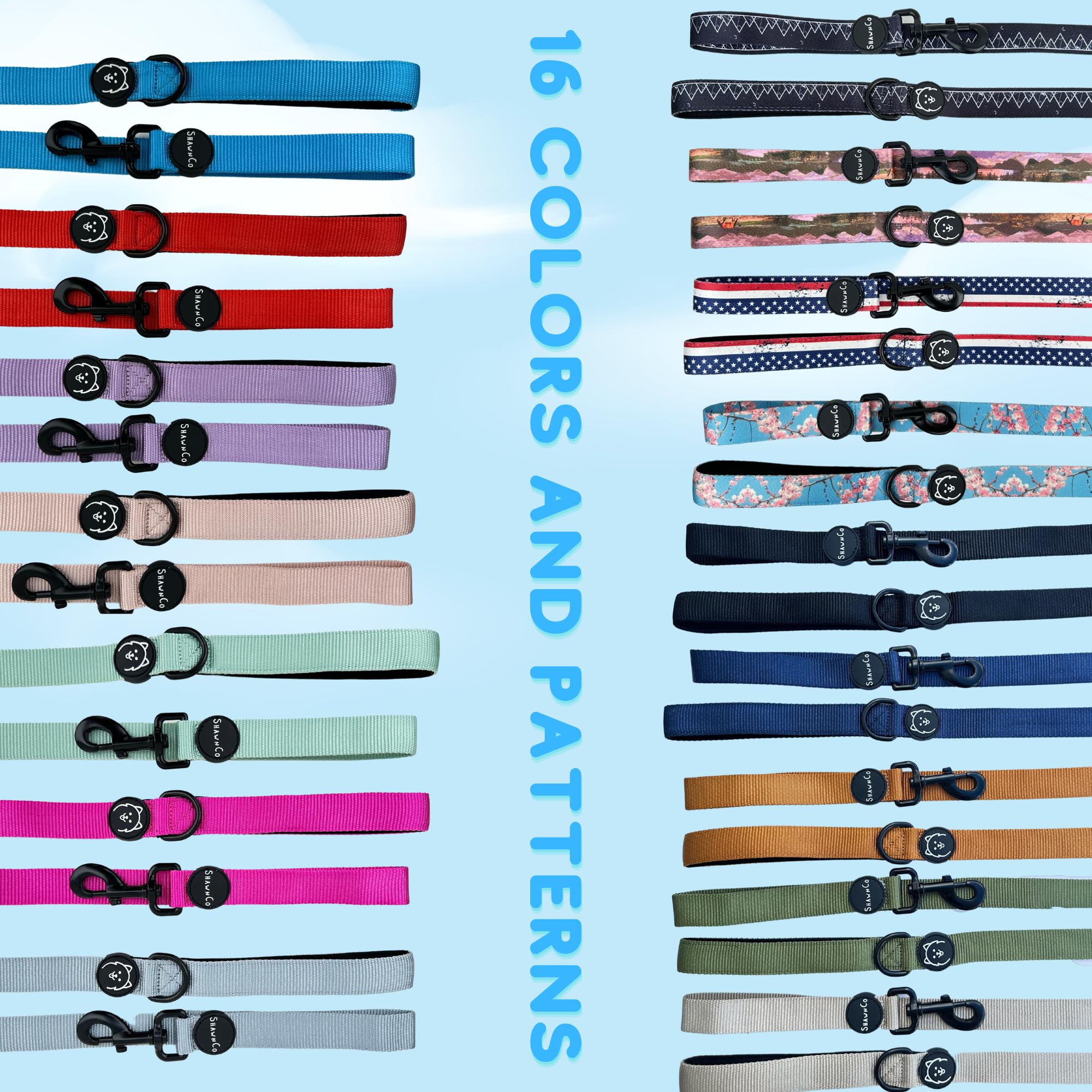 ShawnCo Dream Walk: tailles Petite et Moyenne/Grande adaptées à la plupart des chiens.