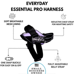 Poignée rembourrée ShawnCo Essential Pro pour un confort lors des promenades.