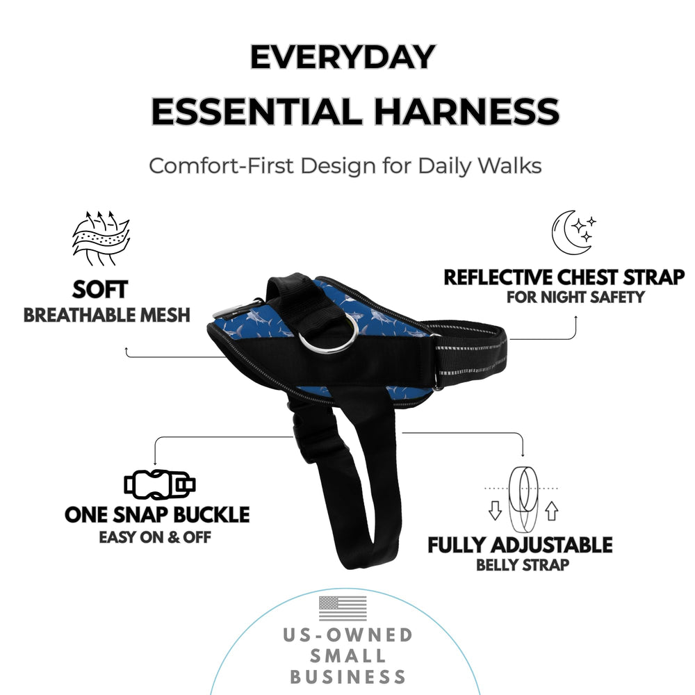 Harnais ShawnCo Essential poitrine réfléchissante pour plus de visibilité