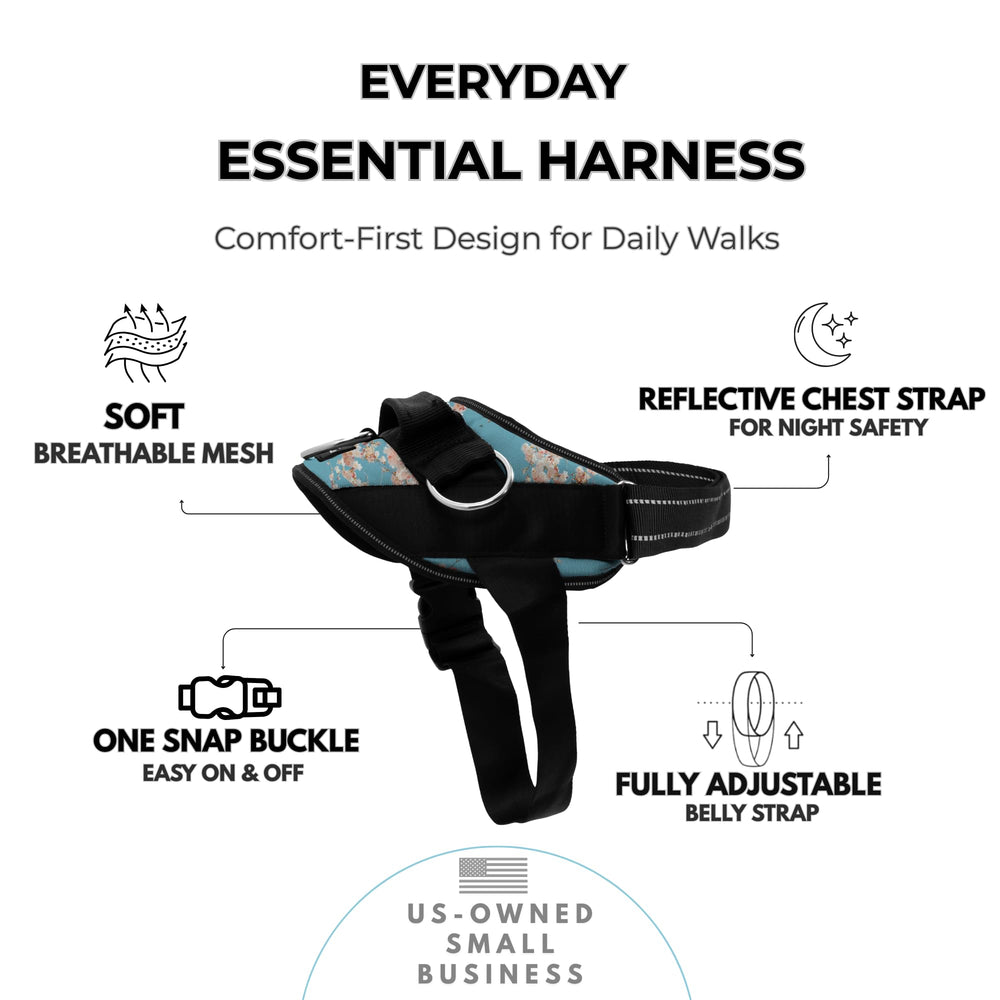 Harnais ShawnCo Essential – durable et mesh doux pour le confort tout au long de la balade.