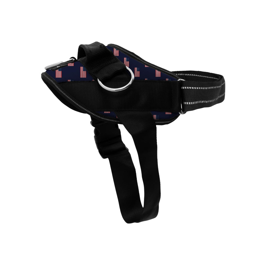 ShawnCo Essential harnais chien avec trois anneaux d attache anti-tirage pour balades maîtrisées