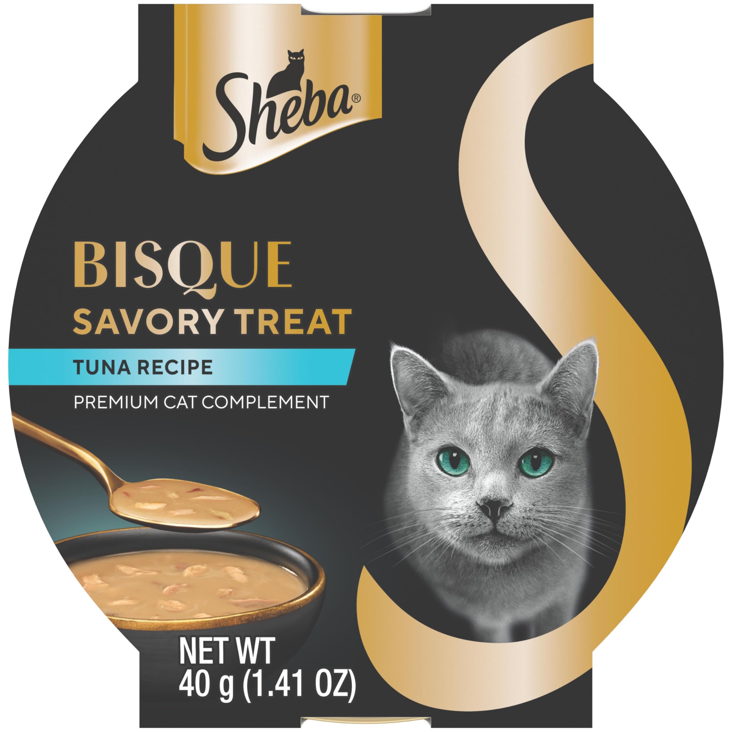 Sheba Bisque thon dans bol: indulgence et hydratation pour chats