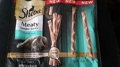 Sheba Meaty Tender Sticks Thon – batonnet cassable pour portions pratiques lors de l entraînement