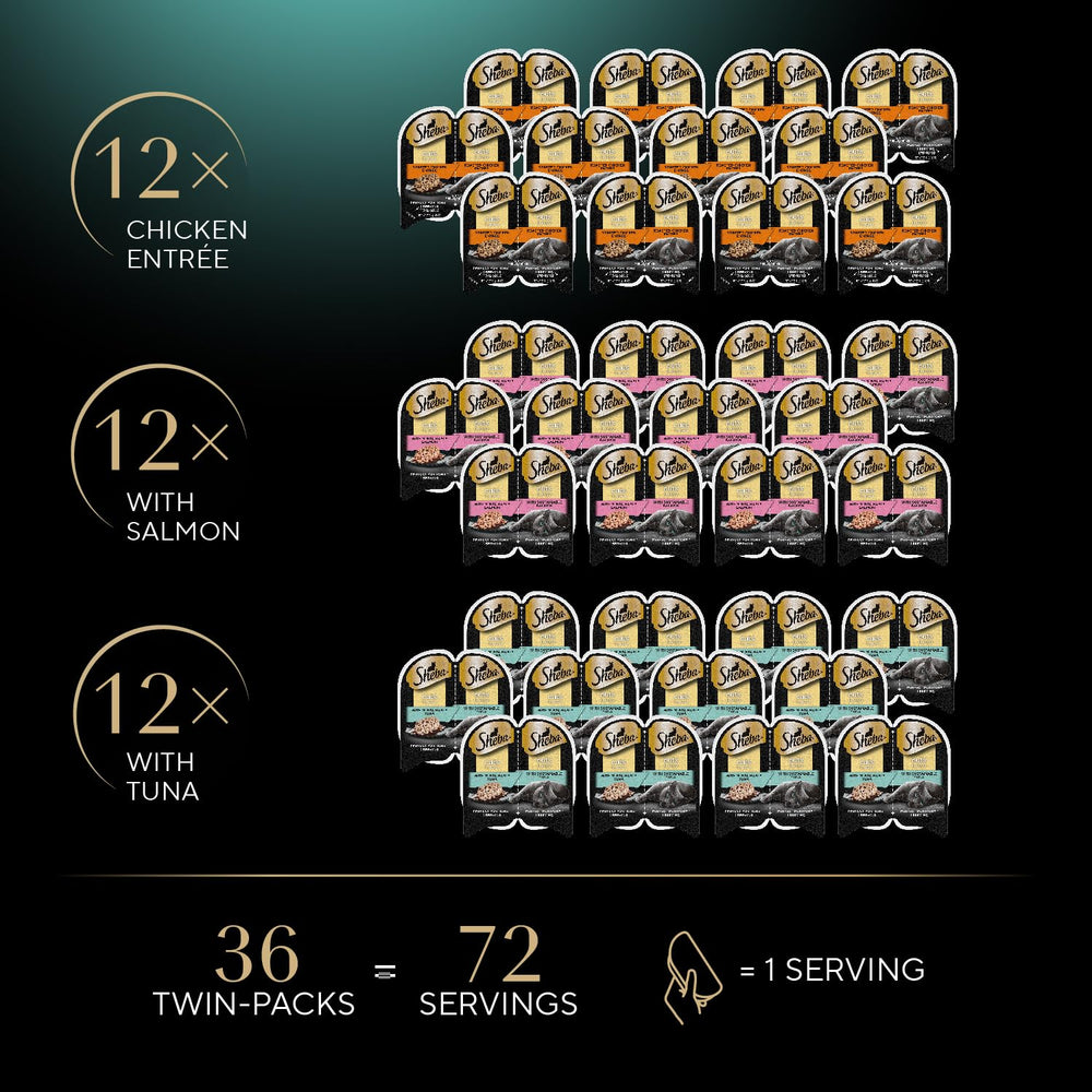 Pack de plateaux double, rangement facile et portion adaptée.