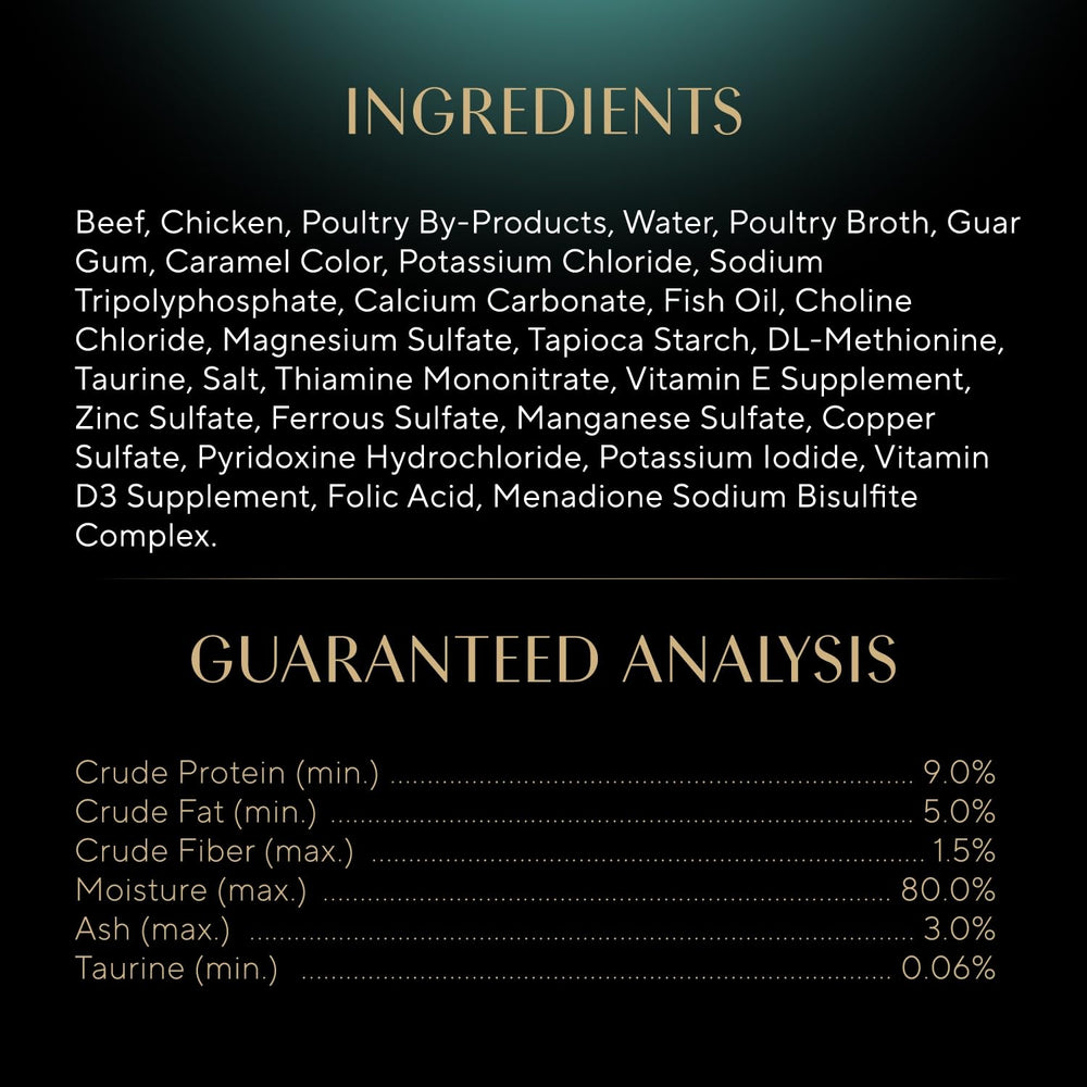Sheba Perfect Portions Pâté Boeuf Tendre – ingrédients choisis pour une recette protéinée et équilibrée.