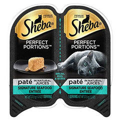 Sheba Perfect Portions Pâté en jus Naturel, ouverture-sachet pratique pour repas sans gâchis.