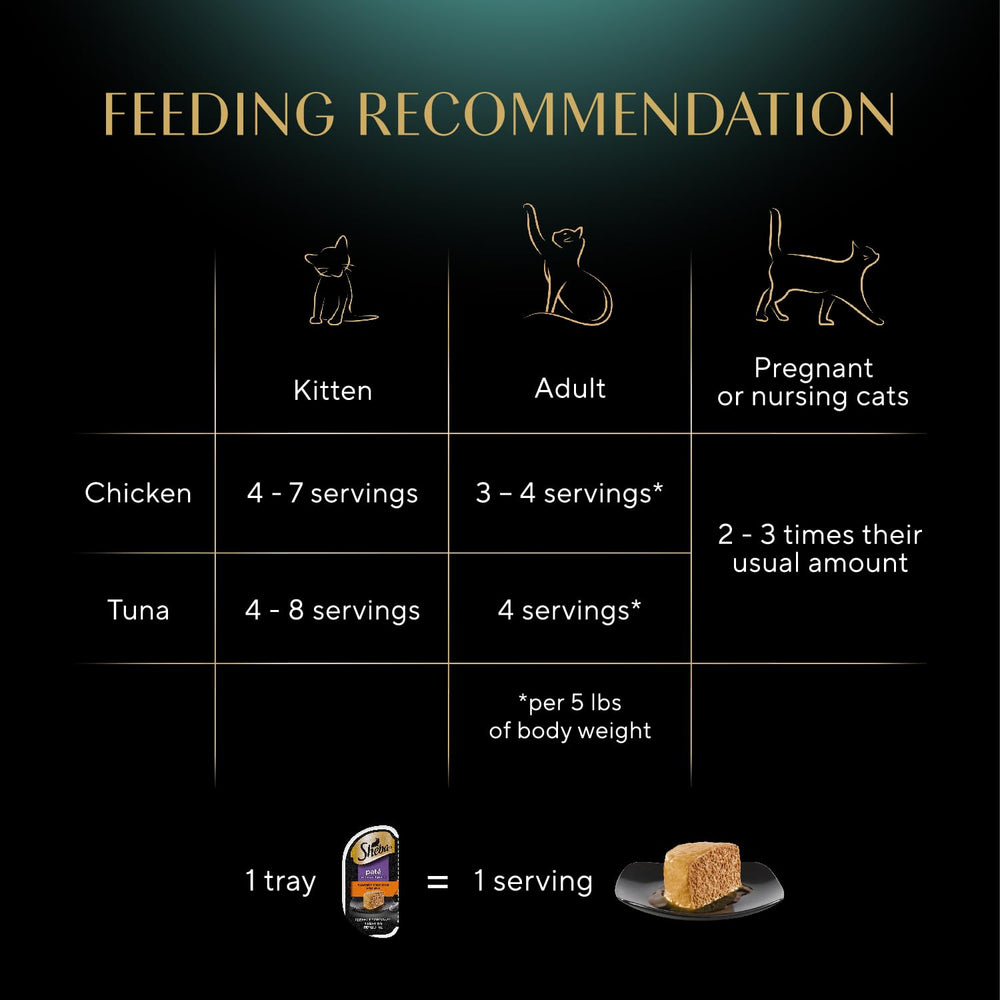 Plateau double chat saumon, variété et commodité.
