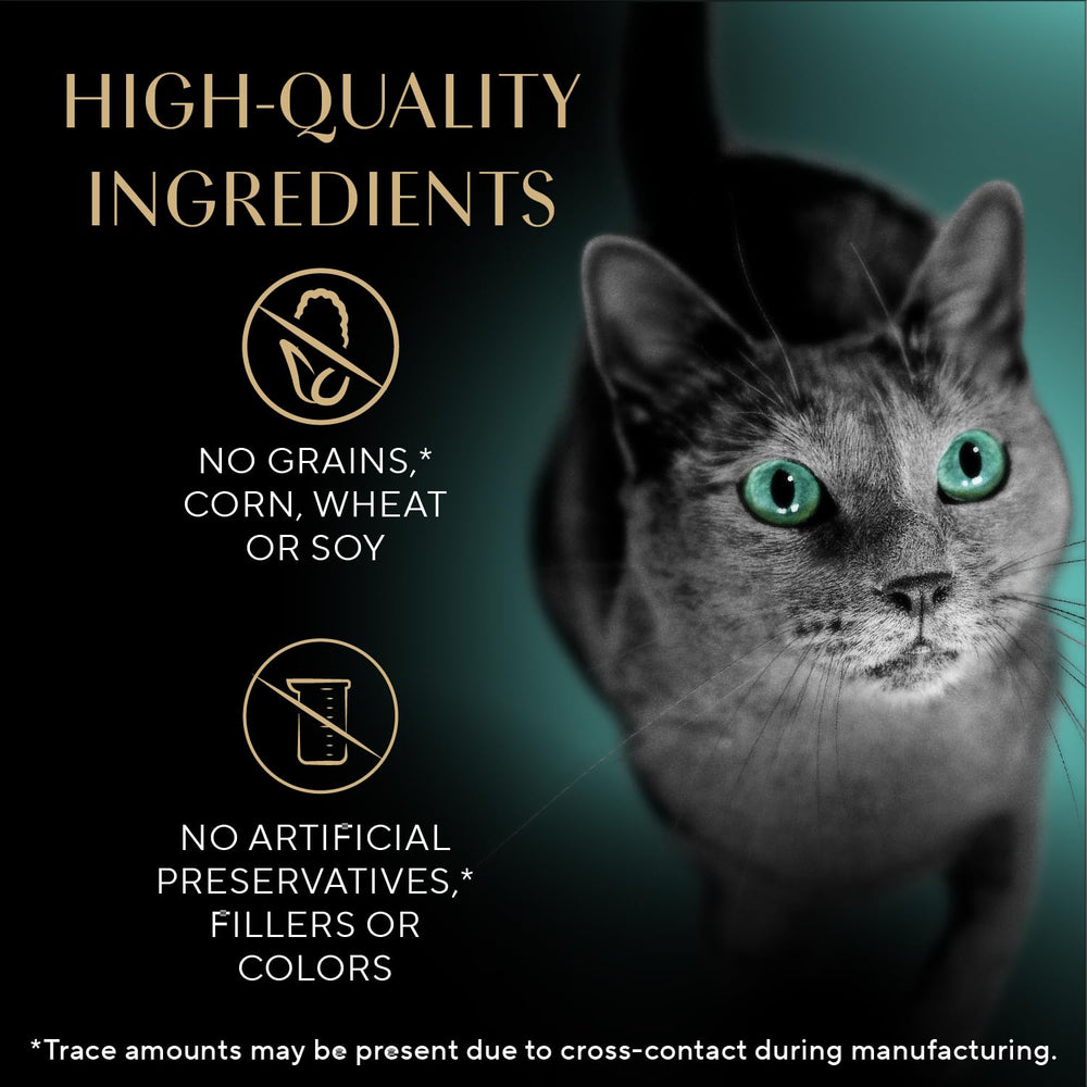Sans céréales, Sheba Premium Puree, option légère sans maïs ni blé ni soja.
