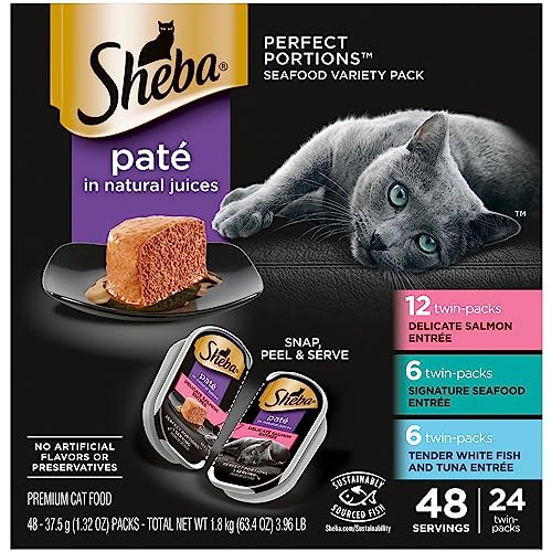 Sheba Pate: texture variée et appetissante pour stimuler l'appetit
