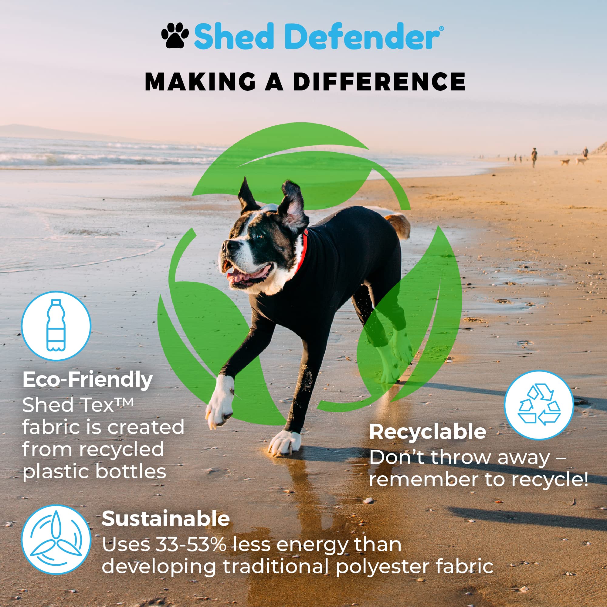 Shed Defender Sport: protection UV et propreté lors des activités extérieures.