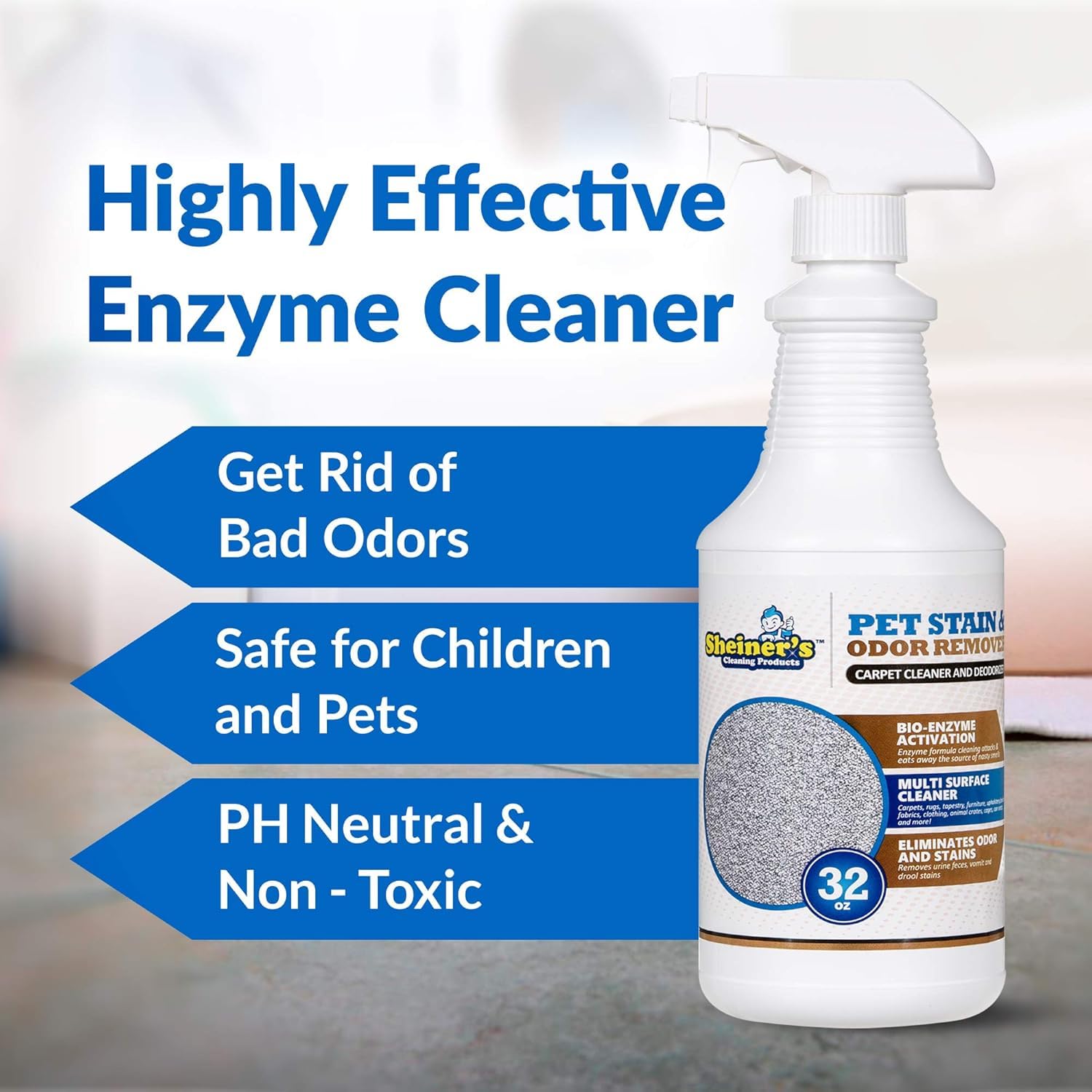 Application sur tapis et canapé pour nettoyer efficacement les taches.