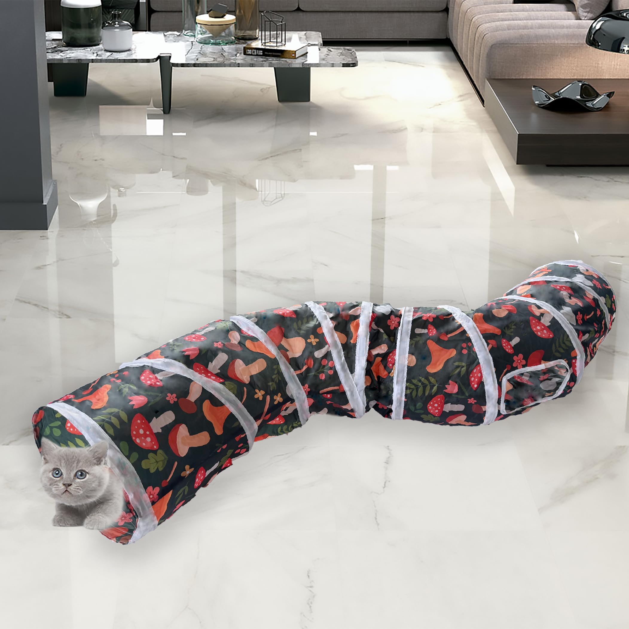 Pliage en 6 étapes pour un rangement compact.