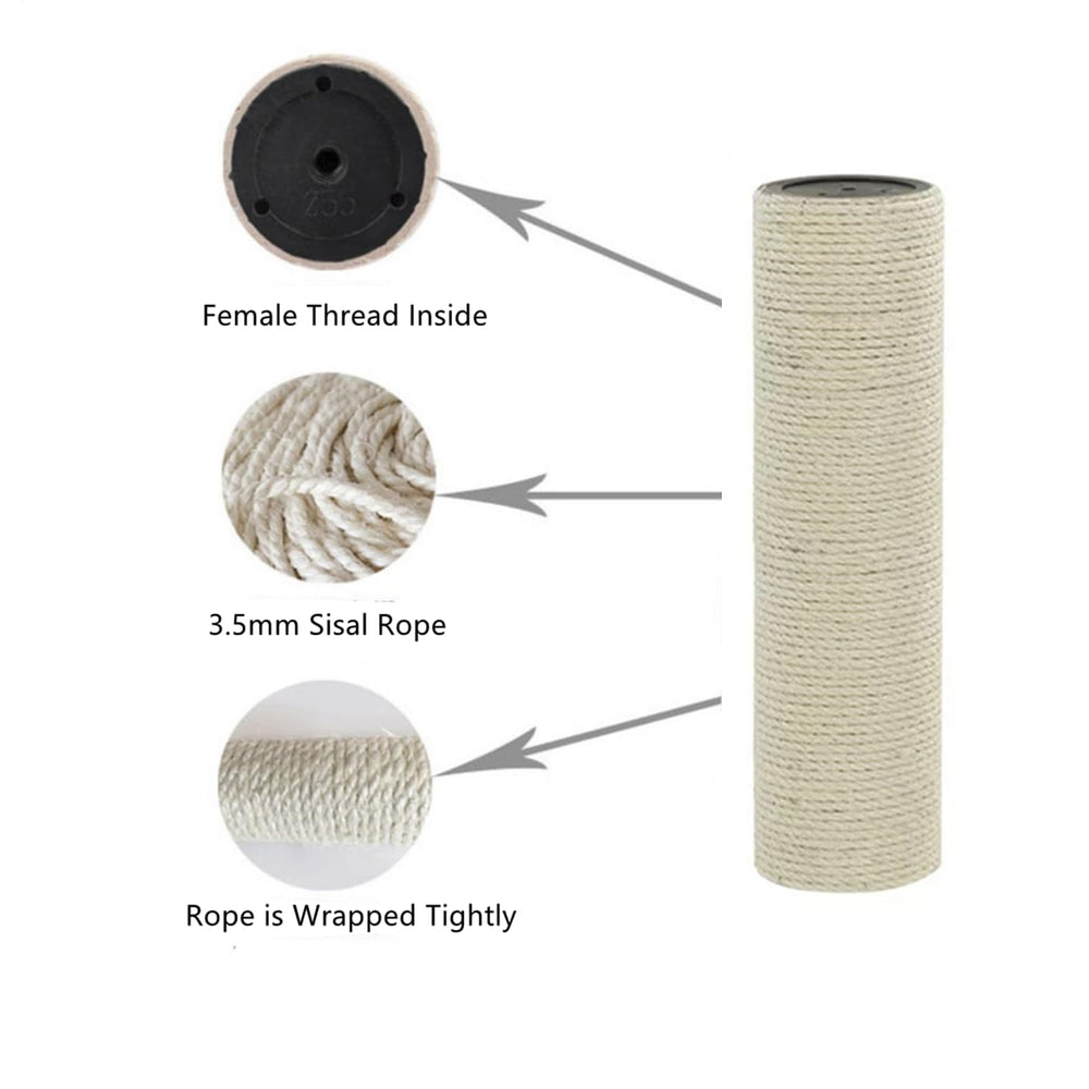 Ensemble de 4 poteaux SHENGOCASE, pièces de rechange pratiques et polyvalentes.