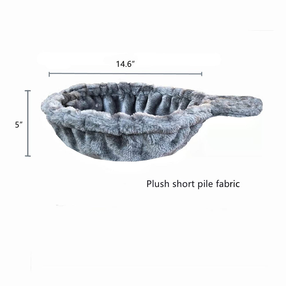 Hamac SHENGOCASE avec cadre métallique robuste pour chats jusqu’à 9 kg.