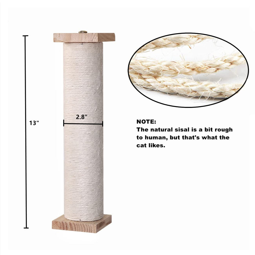 Matériaux naturels bois et sisal, SHENGOCASE sûr et sain