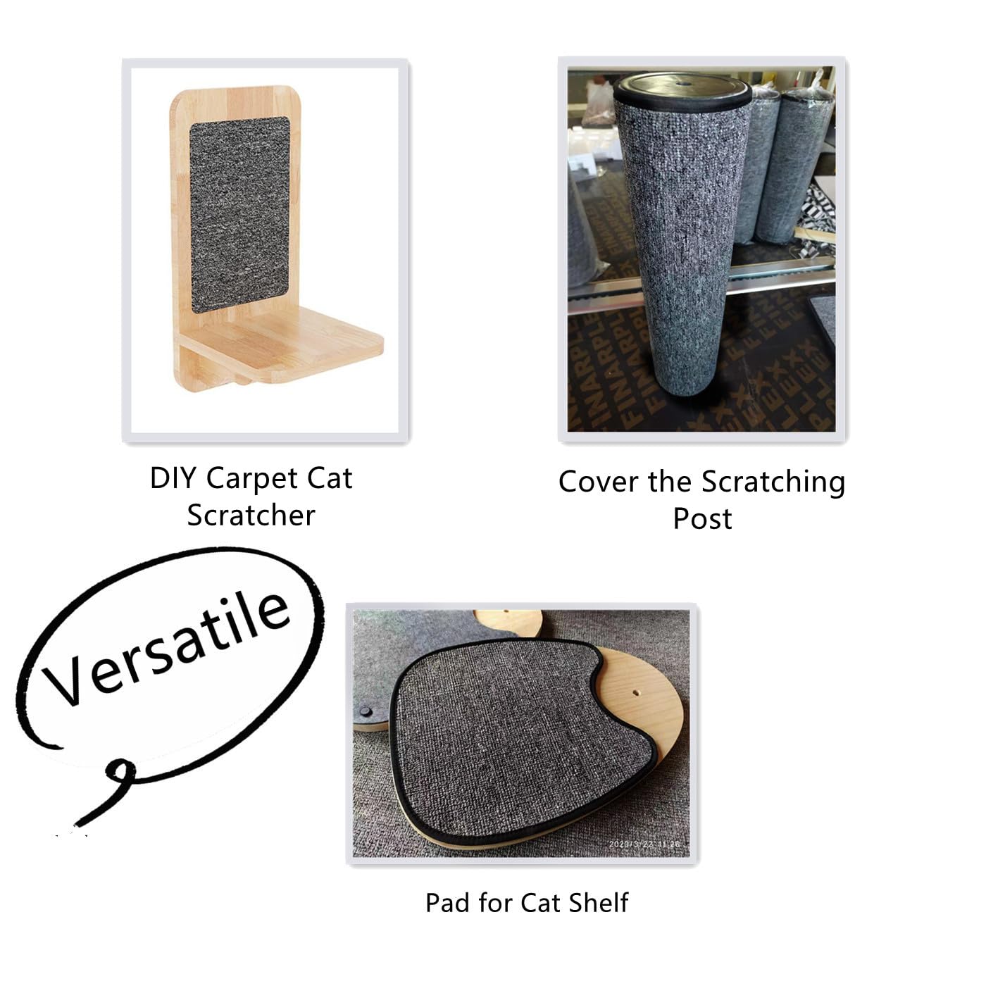 SHENGOCASE tapis sur meubles, prévention des rayures et friction