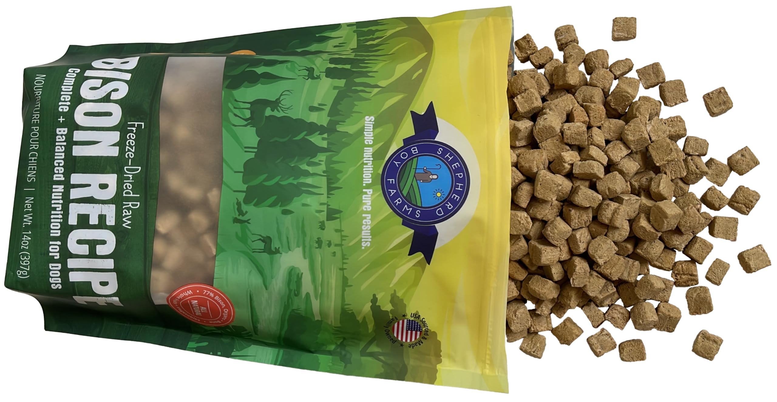 Conservation des nutriments par lyophilisation Shepherd Boy Farms; efficacite