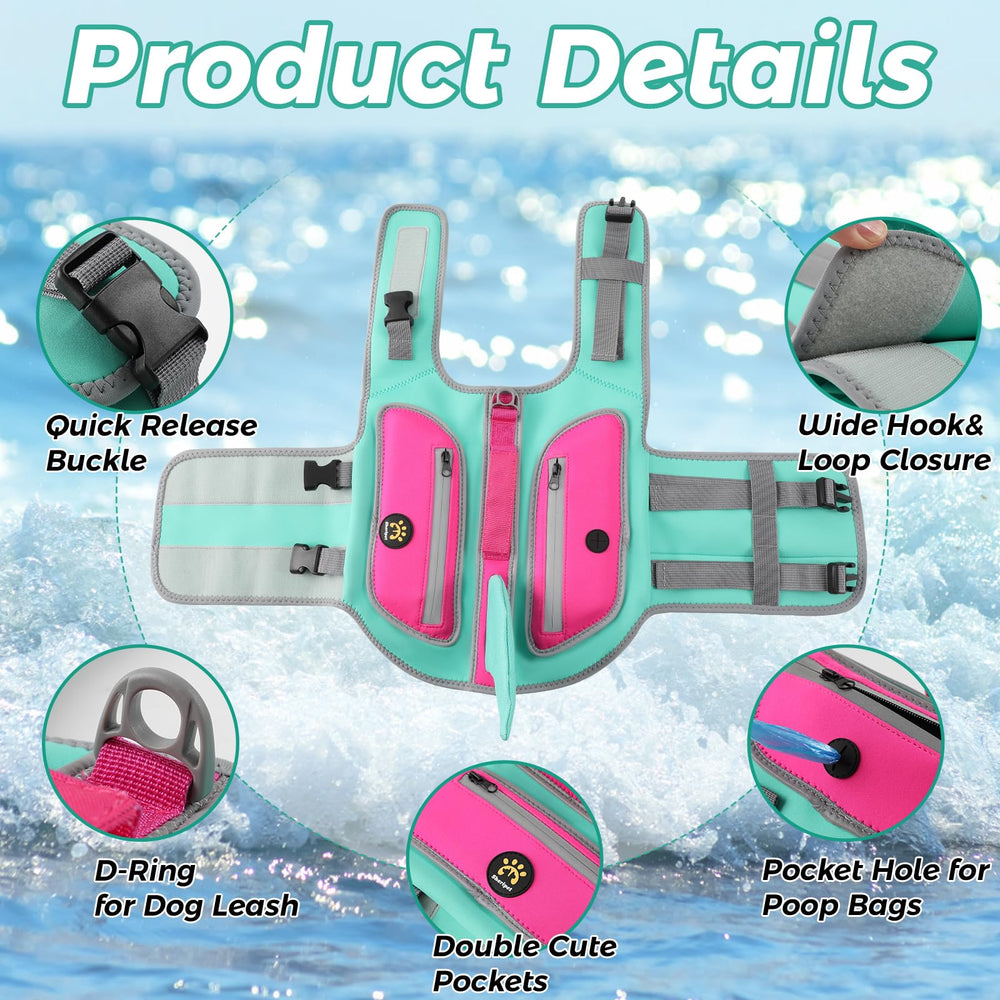 Sheripet gilet chien avec poches latérales pratiques pour friandises.
