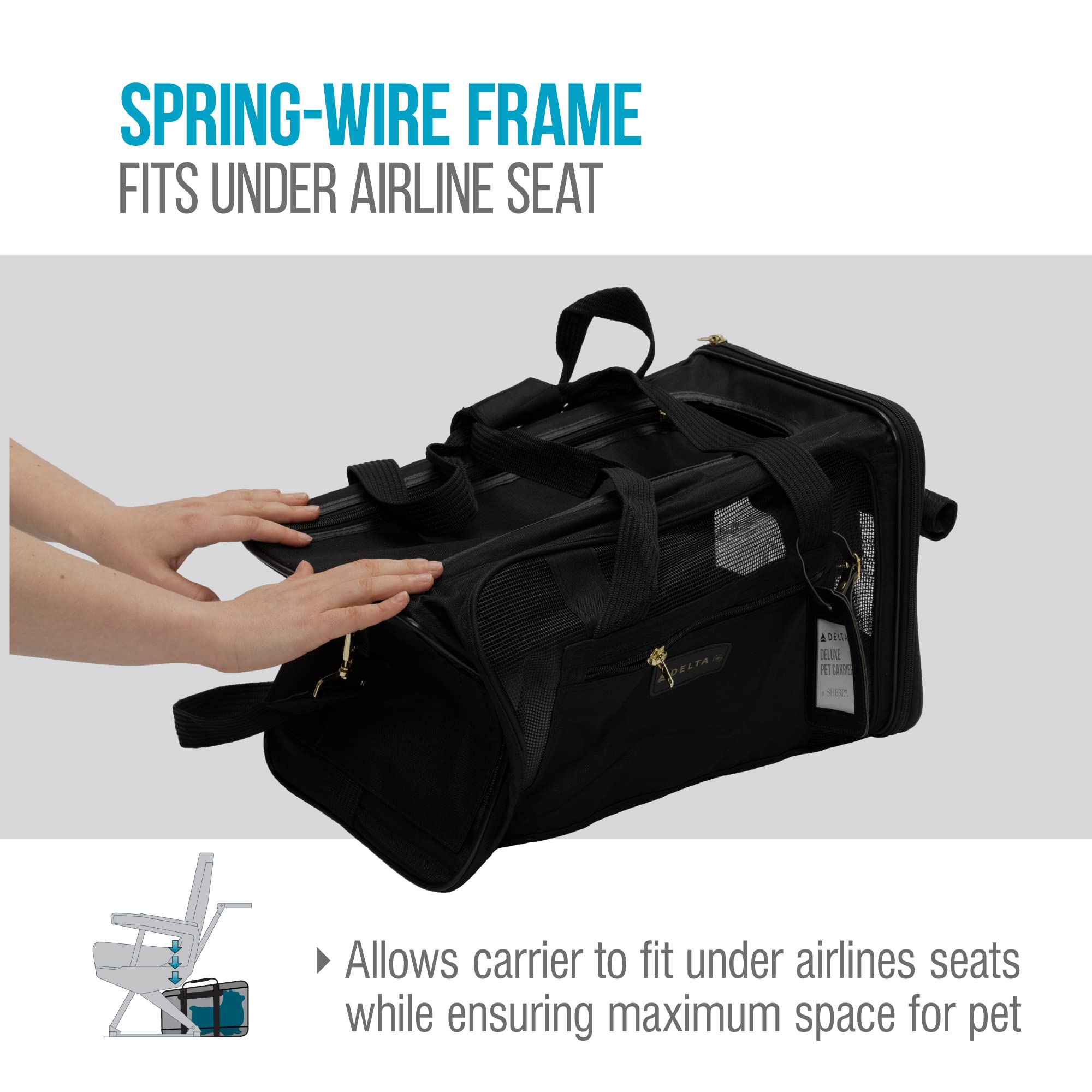 Sherpa Delta Deluxe compatible avec la plupart des vols, sans surprises