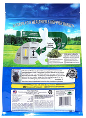 Sherwood Pet Health, ingrédients naturels en gros plan pour lapins.