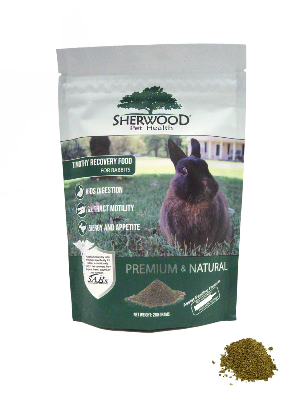 Kit d’urgence Sherwood Pet Health pour lapin, soutien potentiel à l’appétit.