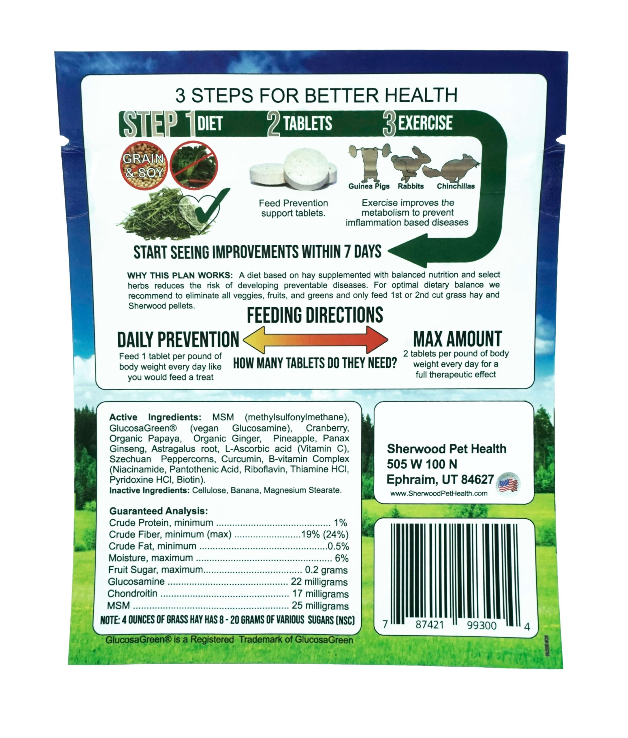 Sherwood Pet Health Prévention Tablettes Saveur – friandises naturelles qui ravissent les animaux tout en apportant des bénéfices