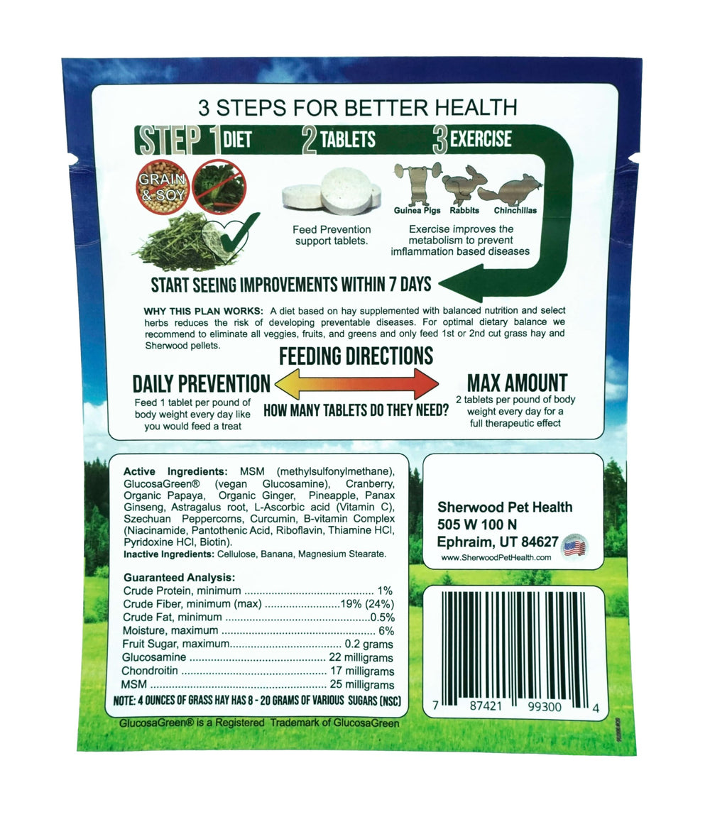 Sherwood Pet Health Prévention Tablettes Saveur – friandises naturelles qui ravissent les animaux tout en apportant des bénéfices