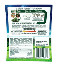 Sherwood Pet Health Prévention Tablettes Saveur – friandises naturelles qui ravissent les animaux tout en apportant des bénéfices