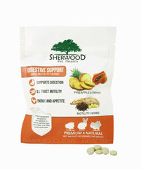 Tablettes Papaye Sherwood Pet Health: soutien digestif naturel pour animaux.