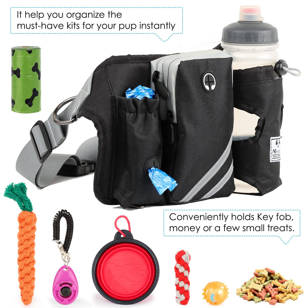 SHINE HAI Dispenser sacs pour promenades propres et organisées