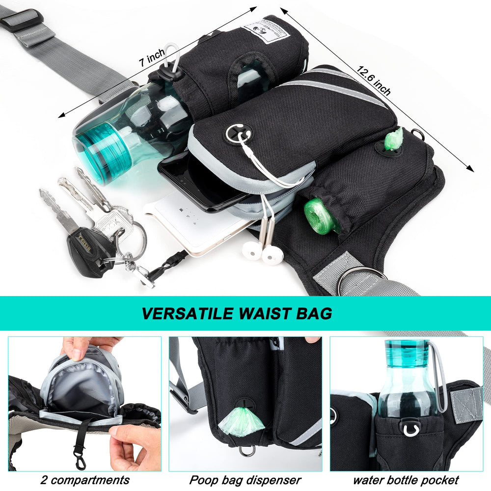 SHINE HAI Poche ceinture étanche pour téléphone et clés