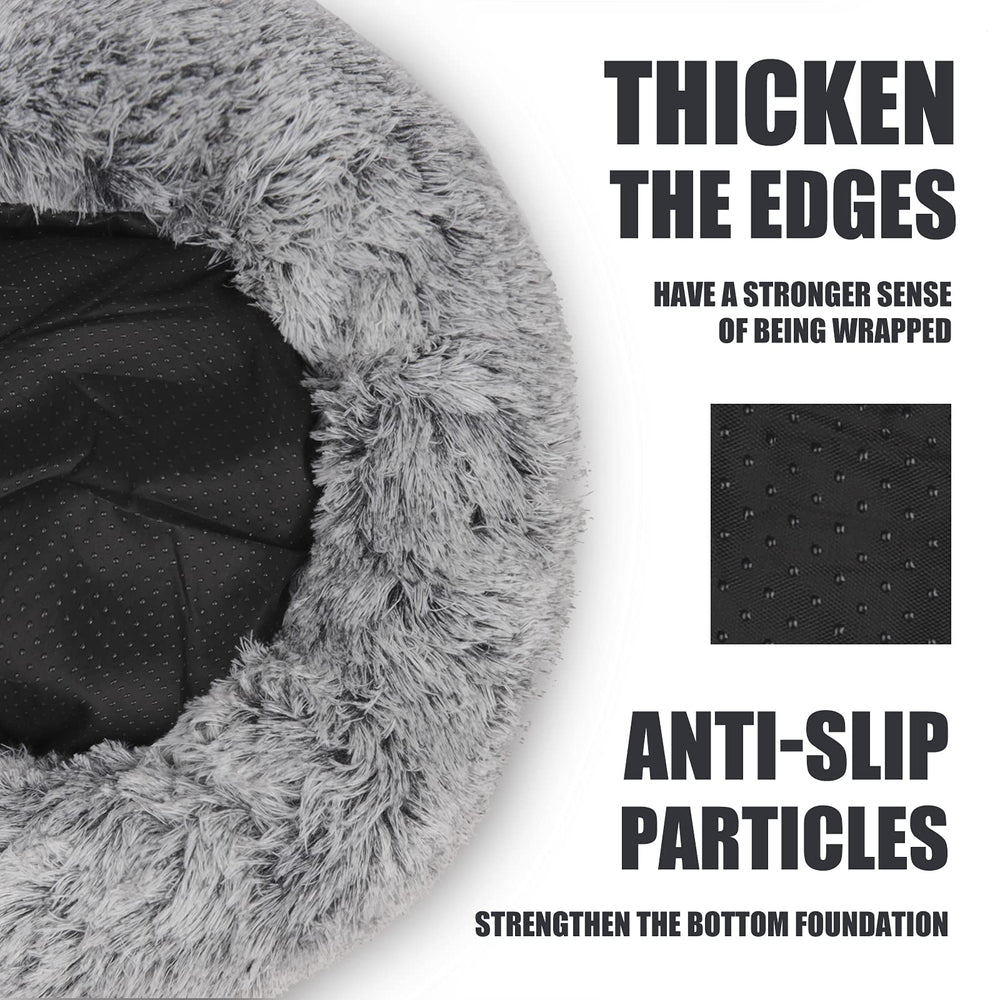 ShinHye petit lit chien impermeable, fond facile à nettoyer et pratique.