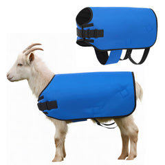 Couverture Shinylin pour chèvre bleu marine XXL, chaleur durable.