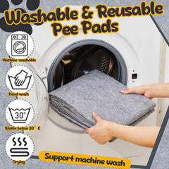 Tapis Shinylin pour chien 60x74 – réutilisable et réduction des déchets.