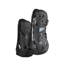 Shires Arma Carbon Tendon Boots brun, vue avant, protection et absorption des chocs.