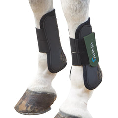 Shires ARMA Tendon Boot verte version pleine, protection efficace et confort pendant l'entraînement