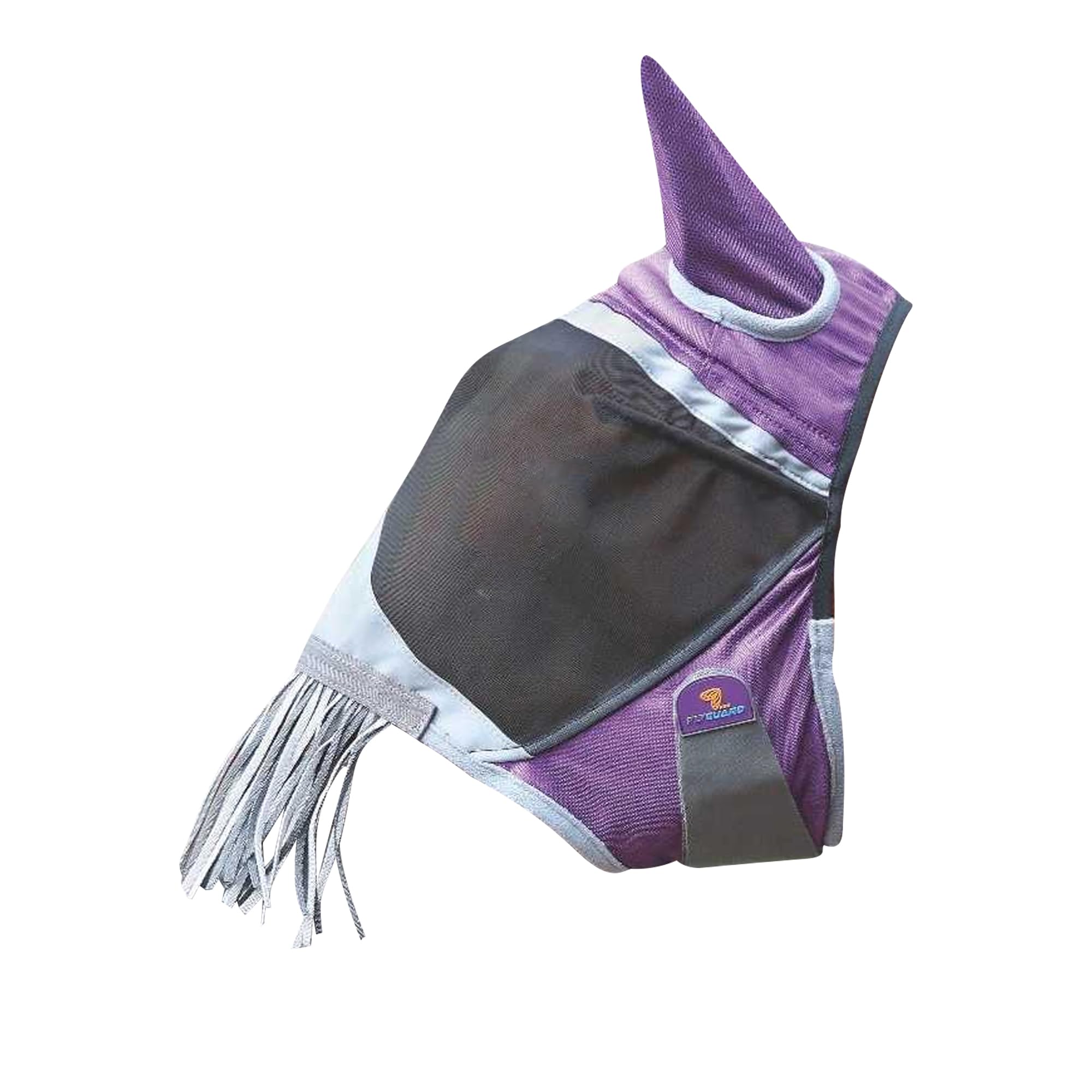Shires FlyGuard Pro Deluxe masque antimouches cadre yeux 3D pour un ajustement sûr.