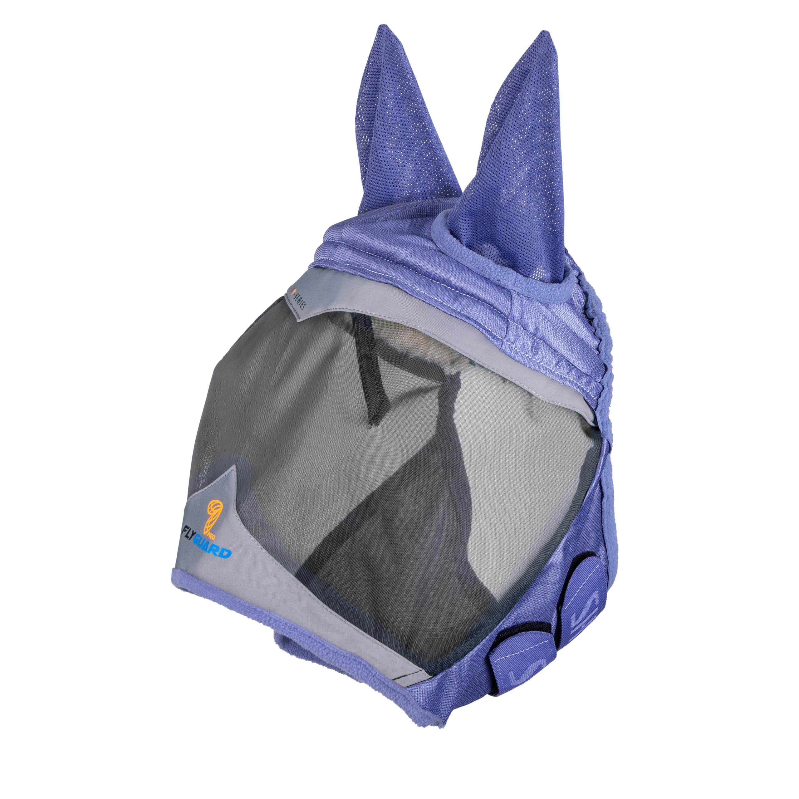 Masque Shires FlyGuard Pro, maille fine et oreilles, flux d'air accru et confort.