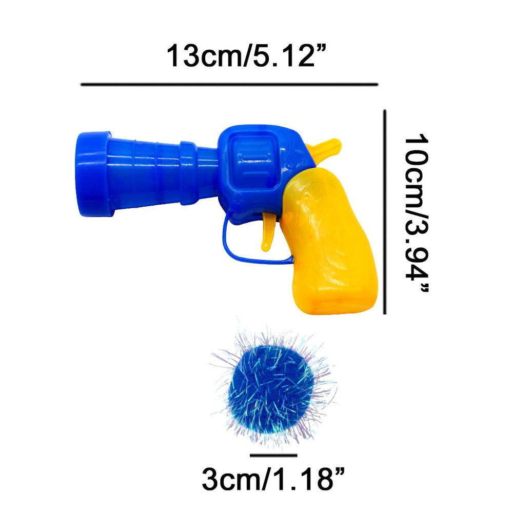 Shizhoo pom-pom brillants arc-en-ciel: jeu interactif et exercice pour chats.