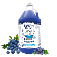 South Bark's Blueberry Facial pour chiens et chats, soin facial relaxant et éclaircissant le pelage