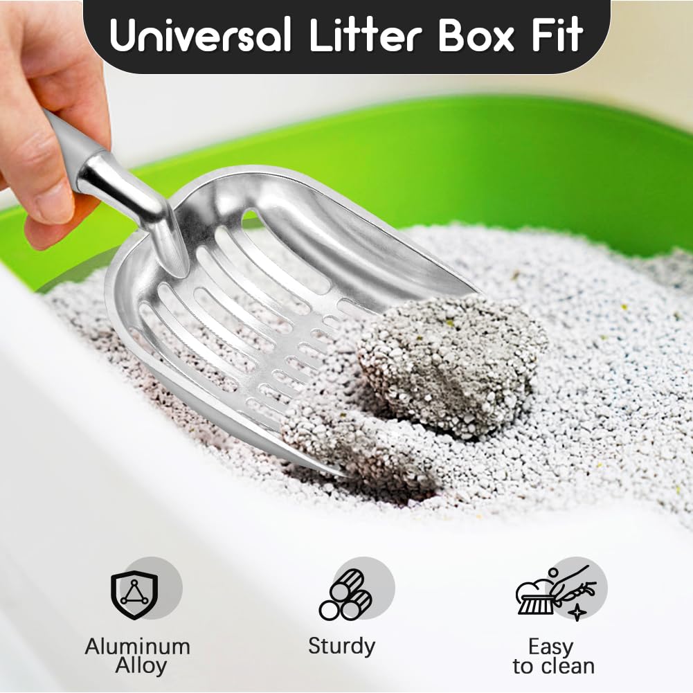 Showvigor cadeau pelle à litière pour chat, outil pratique.