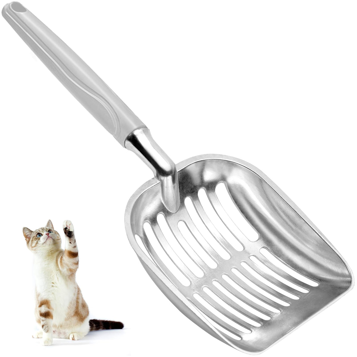 Showvigor pelle à litière, poignée ergonomique, ramassage confortable.