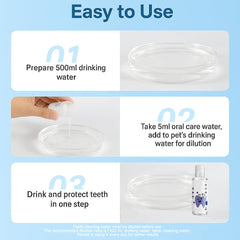 PawBright sans arôme se mélange facilement à l’eau sans effort.